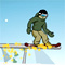 Downhill Snowboard 2 flash game
