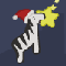 James the Christmas Zebra flash game