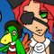 Ninja Versus Pirate Dressup Game flash game